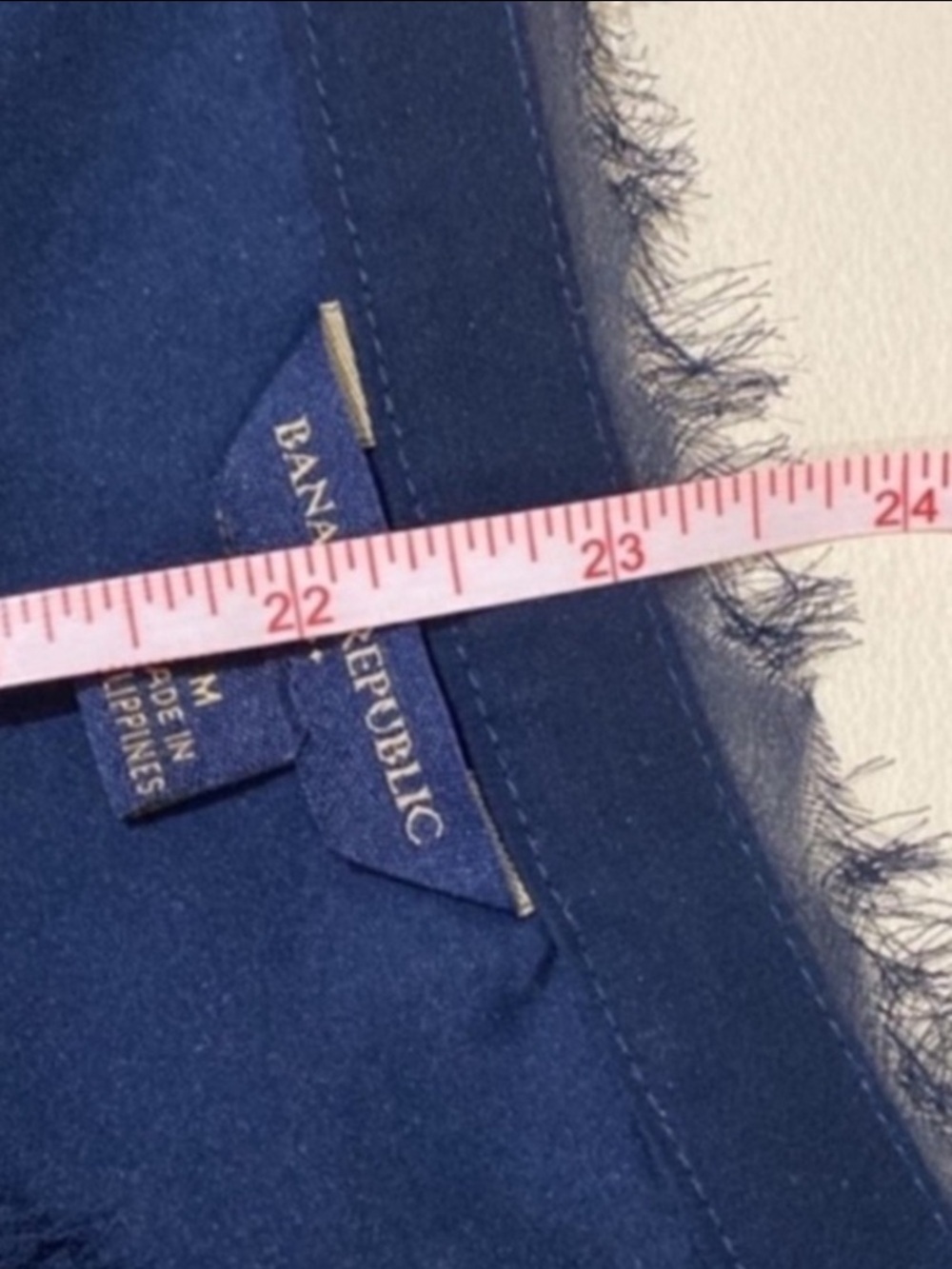 Banana Republic blue jeweled top like new - Picture 12 of 14